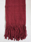 One Friday Burgundy Solid Muffler - One Friday World